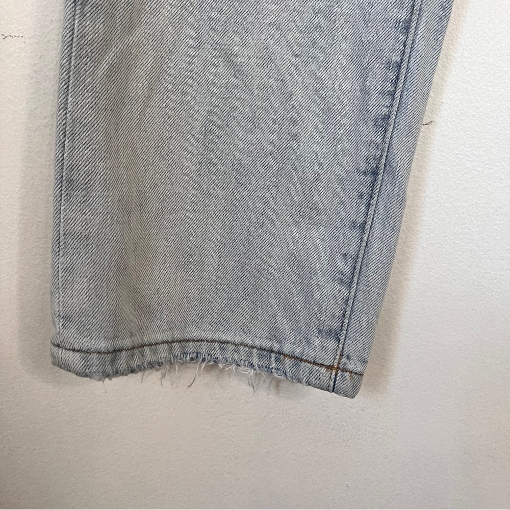 Pistola Charlie High Rise Straight Jeans Button Fly Light Wash Size 28 - Picture 6 of 13